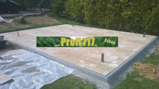 MONTÁŽ Osazení Zahradního obrubníku 100x20x5cm do betonového lože cena za metr